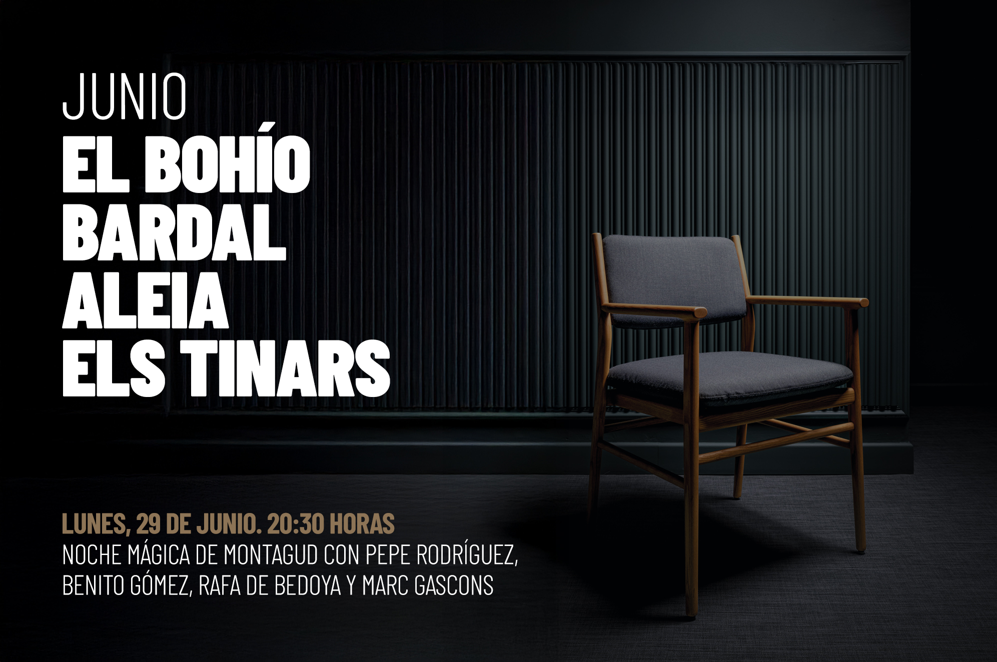 EL BOHÍO, BARDAL, ALEIA, ELS TINARS (29-6-2026)