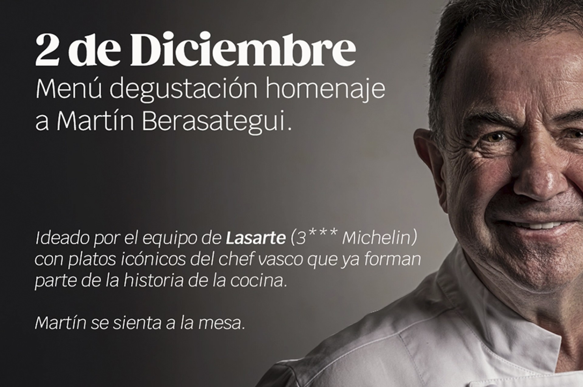 MARTÍN BERASATEGUI (2 DICIEMBRE 2026)